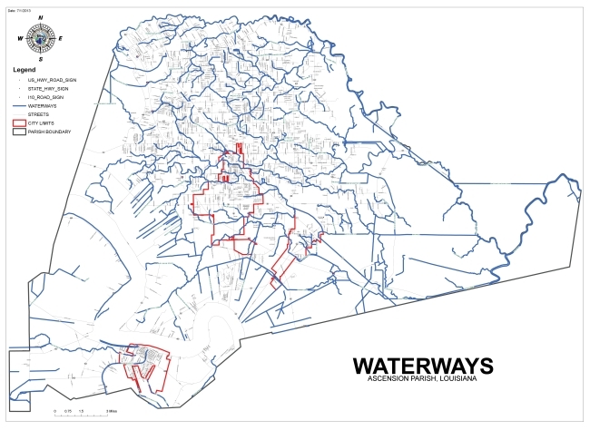 Waterways Map